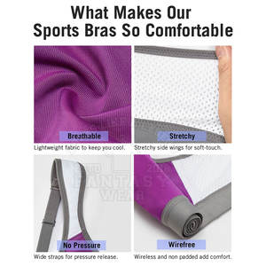 Sujetador Deportivo para Mujer, Precio al por Mayor Personalizado, Alta Calidad, el Más Vendido - Product Image 5
