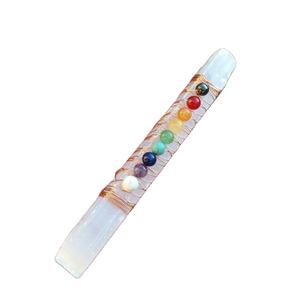 ไม้เซลฟี่7-Chakra ทำด้วยมือไม้กายสิทธิ์สไตล์ฮวงจุ้ยไม้กายสิทธิ์กึ่งมีค่างานฝีมือ - Product Image 4