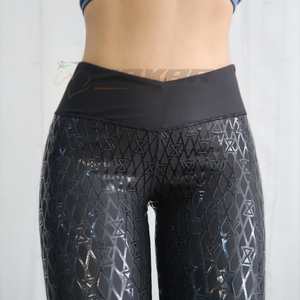 Leggings Estampados de Alta Calidad para Mujer, Talla Adulto, para Baile en Barra y Actuaciones de Salón de Baile, Material de Silicona Antideslizante, Elegantes - Product Image 3