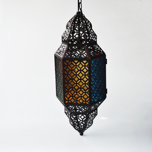 BEST Selling Quality Golden Coloured <b>Moroccan</b> Lantern for Home and Garden <b>Decor</b> Hanging Lantern for Wedding and Festival <b>Decor</b> - Product Image 3