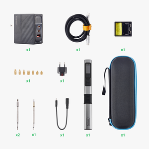 Kit de Soldadura Inteligente USB-C de 100W con Fuente de Alimentación Portátil a Batería - Product Image 3