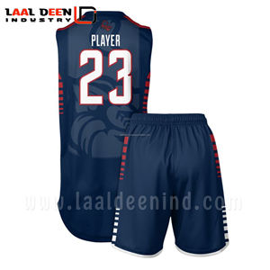 Venta al por mayor de uniformes de baloncesto personalizados, conjuntos de camisetas para niños y hombres, tejido de malla transpirable, Impresión de logotipo de equipo, proveedor de ropa deportiva OEM - Product Image 2