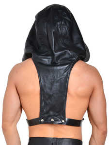 Hommes Sexy Respirant En Cuir Corps Harnais Triangle Triangle Coupe Forme Audacieux Festival Discothèque Mode Sensuelle Partie Style - Product Image 2