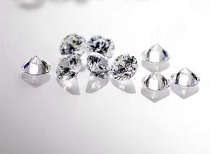 เพชรที่ผ่านการรับรองจาก IGI เพชรสีขาวใสทรงกลม1.0กะรัตเพชรที่ปลูกในห้องทดลองแบบหลวม - Product Image 2