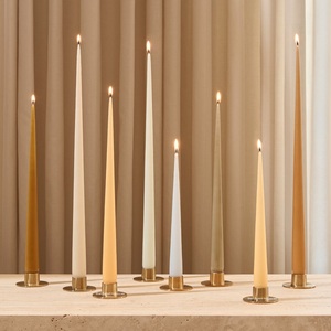 American Style Metal <b>Taper</b> <b>Candle</b> Holder For Wedding & Home Tabletop Lighting Decoration Shiny Gold <b>Candle</b> <b>Tapers</b> - Product Image 5