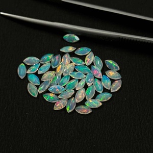 Piedras de Ópalo Etíope Natural de 5x10 mm, Corte Marquesa Facetado, Calidad AAA, Gemas de Ópalo de Fuego para Joyería, Directamente del Proveedor - Product Image 2