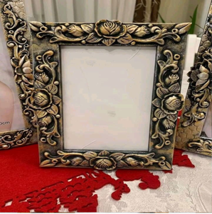 Arte de marco de madera adornado barroco francés de hoja de oro antiguo dorado para decoración del hogar vintage a precios al por mayor. - Product Image 2