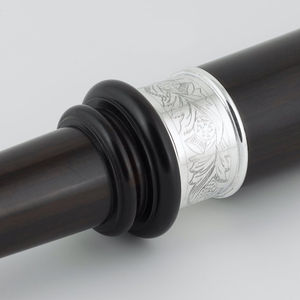 Nuevo tamborín irlandés de madera de palisandro negro hecho a medida con tartán nacional, precios al por mayor, tamborines de madera negra hechos a mano - Product Image 5