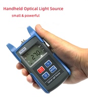 TEKCN Compteur de puissance optique TC-100 avec lumière LED VFL Compteur de lumière à fibre rechargeable pour dispositif d'entretien de réseau de 800 à 1700nm