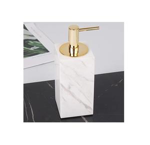 Vente en gros d'accessoires décoratifs pour la maison ensemble de salle de bain naturel de haute qualité effet marbre blanc best-seller - Product Image 5