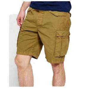 Shorts de sport cargo pour homme Kivotech en polyester/nylon, couleur unie, logo personnalisé, taille mi-haute, décontracté, séchage rapide, respirant - Product Image 6