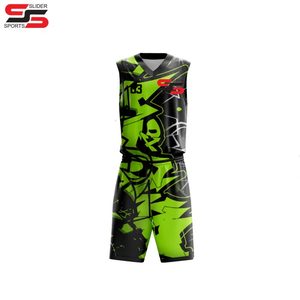 Camisetas y pantalones cortos de baloncesto personalizados Juego de uniformes de baloncesto Equipo de sublimación Kits de uniformes de camiseta de baloncesto - Product Image 4