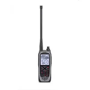 IC-A25N yeni hava bandı el telsizi 118.000-136.992MHz taşınabilir havacılık walkie-telsiz dahili GPS IC-A25NE