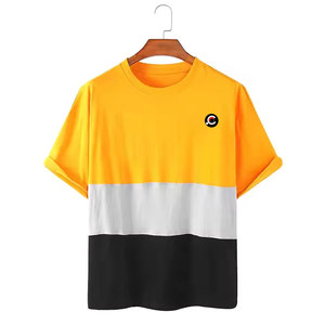 Camiseta con Bordado 3D a Precio de Mayoreo, Logotipo Personalizado, Estilo Urbano, Informal, de Algodón, Cuello Redondo, Manga Corta, Camiseta con Bordado 3D Más Vendida - Product Image 1