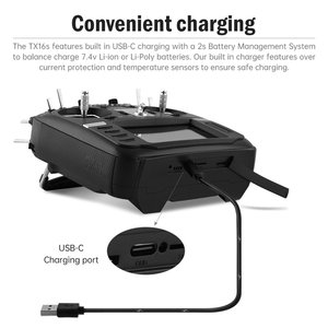 RadioMaster <span class=keywords><strong>TX16S</strong></span> 2.4G 16CH Émetteur OpenTX avec Gimbals à Capteur Hall et Contrôleur Radio RC Multiprotocole 4-en-1 - Product Image 2