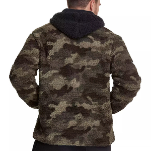 Nouvel arrivage de sweats à capuche Sherpa avec logo personnalisé pour la saison d'hiver pulls à capuche en polaire épais et respirants pour l'hiver - Product Image 2