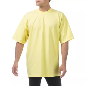 Camiseta de cuello redondo de gran tamaño New Look para hombres y mujeres, ropa de calle moderna de algodón, camiseta distintiva con estampado personalizado urbano - Product Image 3