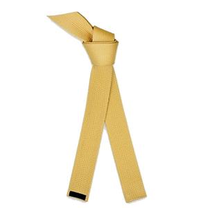 Ceintures de karaté de haut rang pour enfants de longueur personnalisée fabriquées en usine Taekwondo blanc à double enveloppe en vrac à vendre - Product Image 1