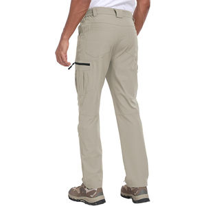 Nouveau service OEM de marque privée personnalisé, pantalon cargo à taille haute, brodé, imperméable, coupe-vent, respirant, en tissu Oxford avec doublure en polaire - Product Image 2