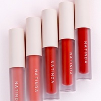 [Natinda] Teinte Velours Mat 02 Romance Leading Lady Hydratant Longue Durée 3g K-Beauty Fournisseur Coréen Soin des Lèvres Cosmétique