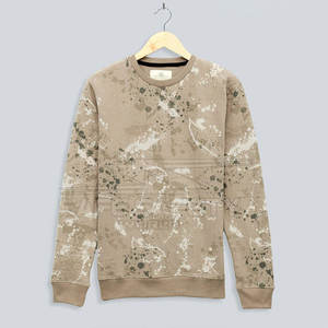 สเวตเชิ้ตผู้ชายระบายอากาศได้ดีเยี่ยมเสื้อสเวตเชิ้ตผ้าคอตตอนผสมโพลีเอสเตอร์แบบสวมหัวลำลอง - Product Image 2