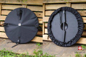 Escudo Redondo Vikingo CH, Escudo Medieval de Metal por Calvin Handicraft - Product Image 6