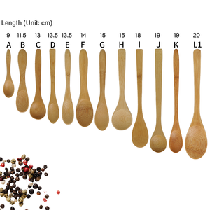 [Holar] cuillère ronde en bambou, fabriquée à taïwan, de qualité supérieure, écologique, réutilisable, pour la confiture, les grains de café - Product Image 4