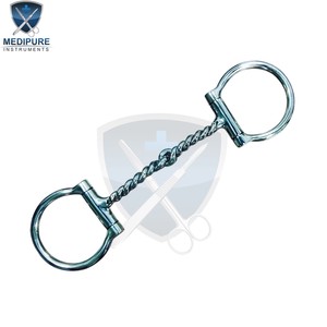 Weymouth ดอกสว่านขอบสำหรับบังเหียนคู่ทำจากสเตนเลสสตีลคุณภาพสูงได้รับการออกแบบสำหรับชุดเดรสม้า - Product Image 2