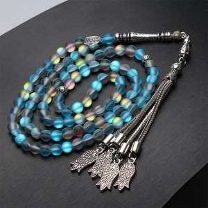 Cuentas de Tasbih Vintage de Alta Calidad, Accesorio de Oración Elegante y Unisex para el Islam Clásico - Product Image 4