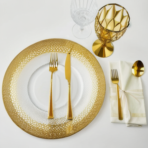 Placa de cargador de ratán de metal minimalista de 13 pulgadas, placa de cargador de ratán occidental, placa de cargador bohemio, placa de cargador de boda - Product Image 3