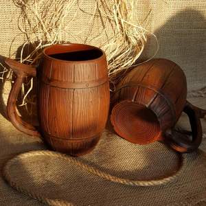 GENERANDO POPULAR ASEGURANDO Taza de madera Diseño moderno de calidad premium Perfecto para té Café Vino y cerveza de Falak - Product Image 1