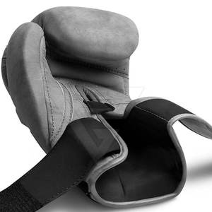 Gants de boxe en cuir bon marché, grapping Sparring gants de boxe en cuir fabriqués au Pakistan - Product Image 6