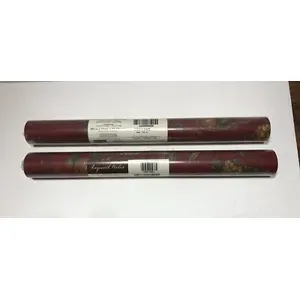 Raymond Waites' Modern Stripes Floral <b>Wallpaper</b> 2 Double <b>Rolls</b> Prepasted for Living Room Bedroom Fireproof New Exclusive-Village - Product Image 1