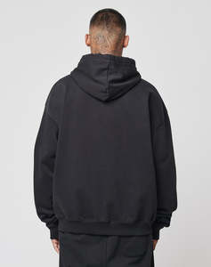100% algodón 400GSM sudaderas con capucha en blanco grueso polar peso pesado sudaderas con capucha de gran tamaño Logotipo de impresión personalizada sudaderas con capucha y sudaderas para hombres - Product Image 6