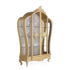 ตู้ไวน์ไม้เนื้อแข็งสีดำแกะสลักสีทองคุณภาพสูงดีไซน์คลาสสิกสำหรับหรูหราบาร์บ้านรอยัลทนทานและทันสมัย - Product Image 5