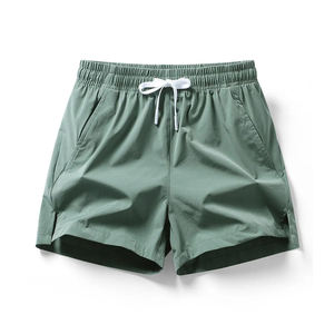 Pantalon court élégant en tissu de haute qualité pour hommes, motif solide à la mode, idéal pour l'entraînement en salle de sport, une utilisation quotidienne et active - Product Image 1