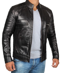 Nouveau design Confortable Meilleure vente Veste en cuir à la mode pour hommes Nouveau design en cuir PU pour l'hiver Veste d'hiver pour hommes - Product Image 1