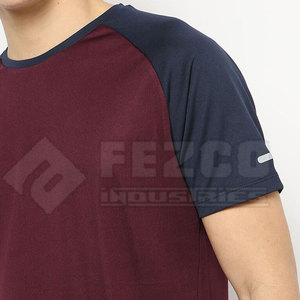 T-shirt pour homme tendance 100% coton, séchage rapide, respirant, faible MOQ, design vierge, prix usine - Product Image 3