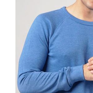 เสื้อสเวตเตอร์สำหรับผู้ชายเสื้อสวมหัวผ้าฟลีซผ้าฝ้ายธรรมดาเสื้อสวมหัวสำหรับผู้ชายเสื้อผ้าลำลองปรับแต่งได้ - Product Image 3