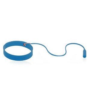 Pinzas de extensión de pestañas de acero inoxidable azul cielo con diseño de pulsera elegante - Product Image 1