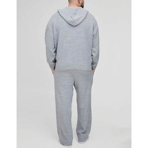 Conjunto Deportivo de 2 Piezas para Hombre, Chaqueta y Pantalón de Felpa de Algodón con Logotipo Personalizado 2026, Venta al Por Mayor - Product Image 5