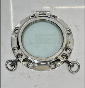 Décoration Murale Marine Faite à la Main : Fenêtre Ronde en Aluminium Style Fenêtre de Bateau Sous-Marin pour la Maison - Article de Haute Qualité - Product Image 2