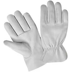Gants de sécurité en cuir de vachette robustes de qualité supérieure Protection des mains résistante au feu antistatique pour les travaux de jardinage - Product Image 1