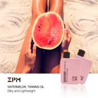 Huile chatoyante naturelle légère à la pastèque Huile de bronzage foncé Sun Tanner Body avec UVA/UVB SPF6