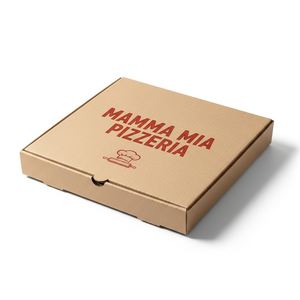 Boîte à pizza en papier kraft personnalisée sur mesure 12 pouces 14 pouces 16 pouces 35 cm Vietnam Logo personnalisé Biodégradable Recyclable pour - Product Image 1