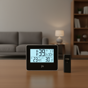 Estación Meteorológica Inteligente para el Hogar JUSTAMINUTE Black JD9524 para Lowell - Product Image 3