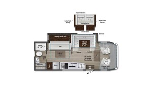 Used 2022 Winneb-a-g-o V-i-e-w 24D Travel Trailers Outdoors Caravan House RV Campers - Product Image 4