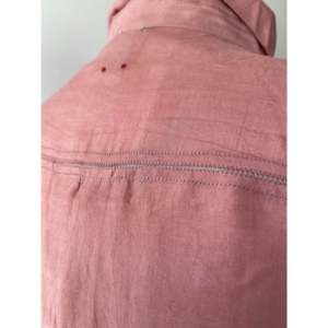Camisa de Popelina de Seda para Mujer VAMIKA, Color Rosa Empolvado, Cuello Asimétrico, Estilo Clásico Retro para Oficina, Moda de Verano y Otoño, Tejido, Talla XL - Product Image 1