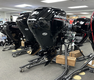 NUEVO Motor Fuera de Borda Industrial OEM 2024 de 90 HP y 4 Tiempos con Eje de 20 Pulgadas y Empuje de 90 ELPT CT, con Mango de Plástico - Product Image 1