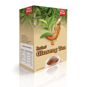 Mezcla de té de bienestar de ginseng personalizado, té de salud sabroso en caja de etiqueta privada, producto de su marca - Product Image 2